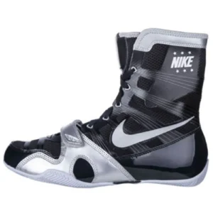 Nike Hyper MP Boxing Shoes Black and White