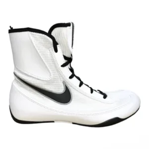 Nike Machomai 2 Boxing Shoes White Black Wolf Gray